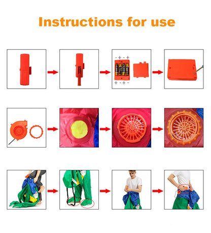 Inflatable Rider Costume