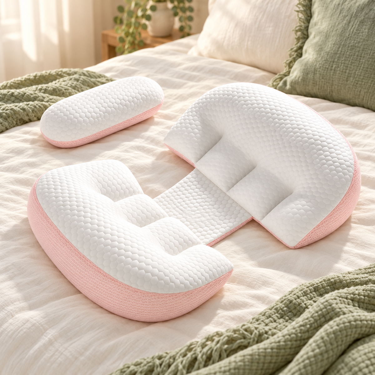 MamaNest U-Shaped Pregnancy Pillow