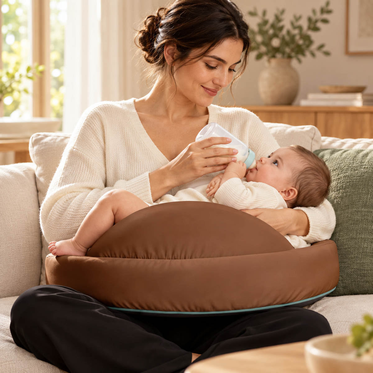 ComfortNest 6-in-1 Nursing Pillow