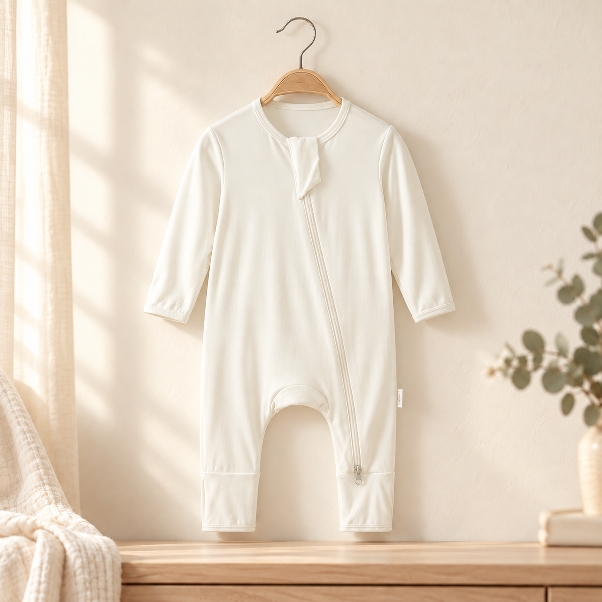 BambooHug Baby Zip Romper