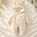 SnuggleCloud Quilted Baby Jumpsuit