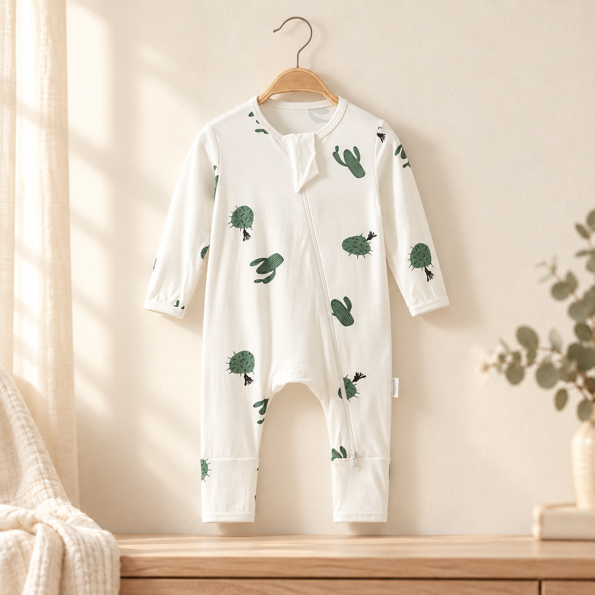 BambooHug Baby Zip Romper