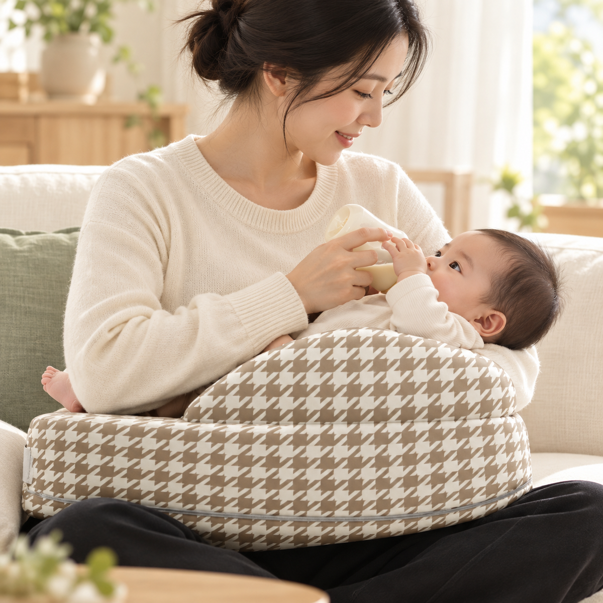 ComfortNest 6-in-1 Nursing Pillow