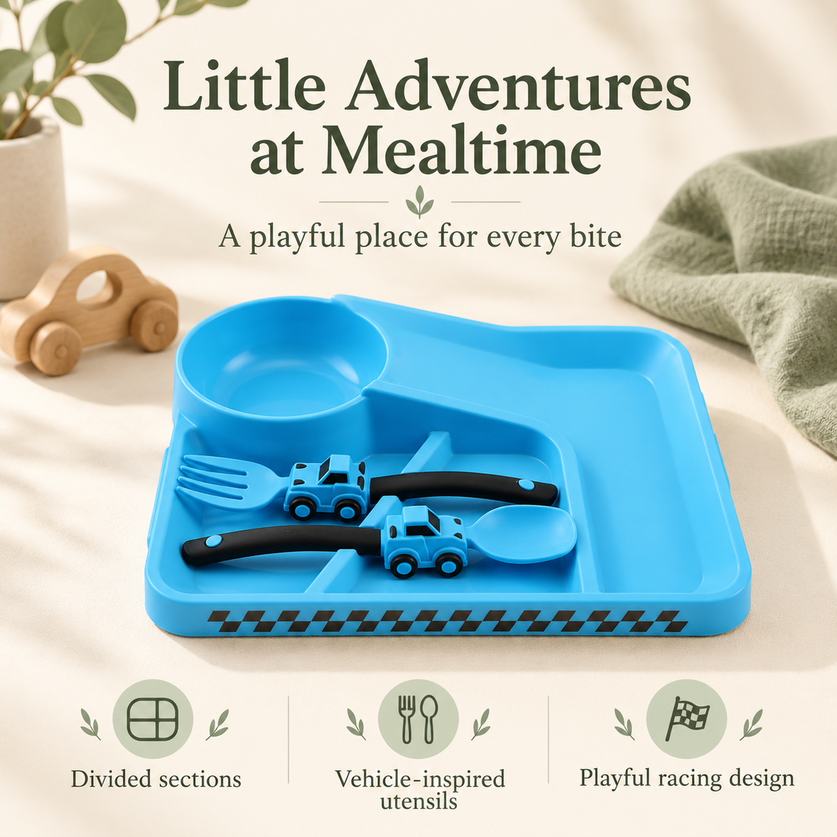 RaceBite Suction Plate Set