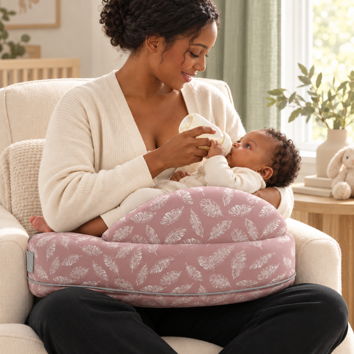 ComfortNest 6-in-1 Nursing Pillow