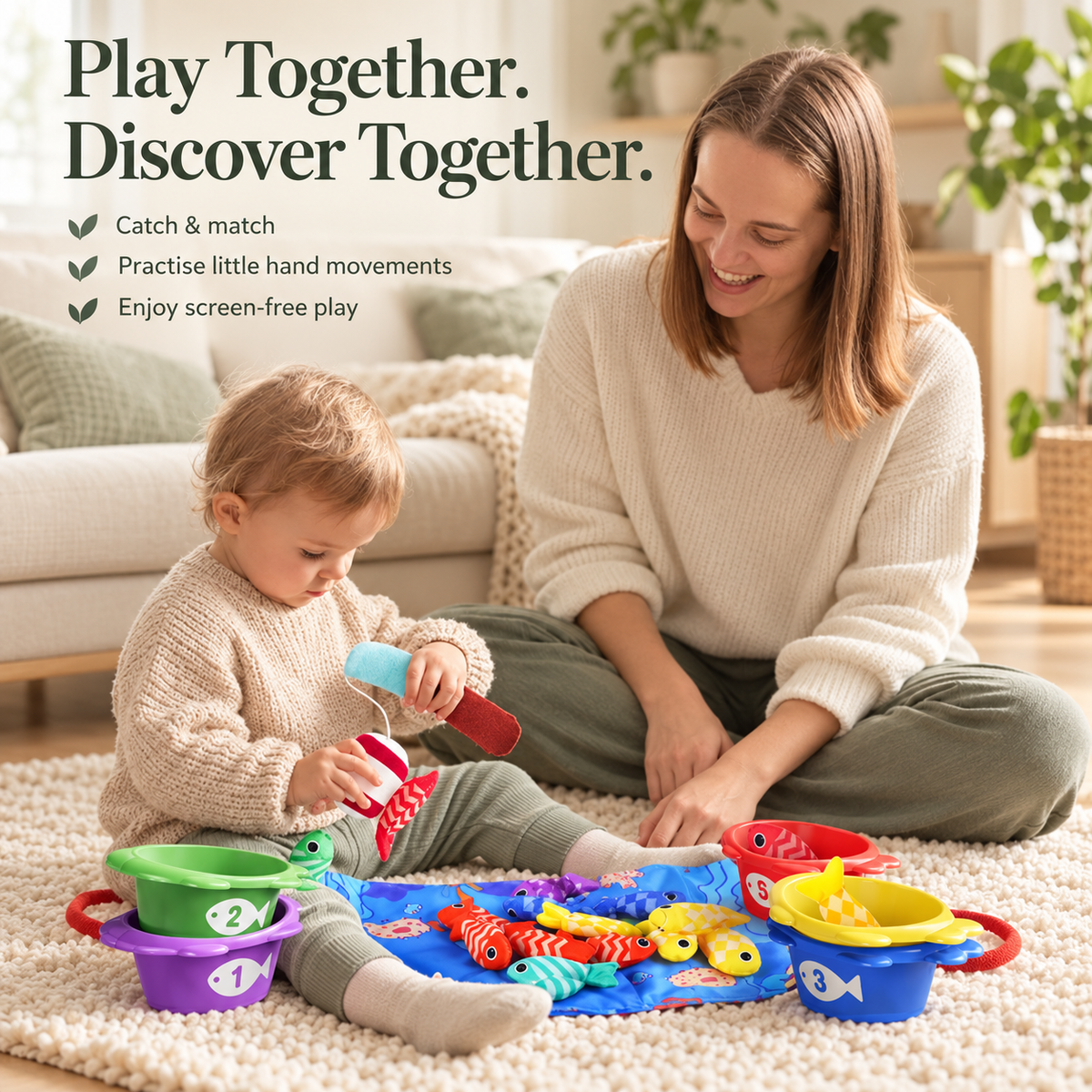Little Catch Montessori Fishing Play Set