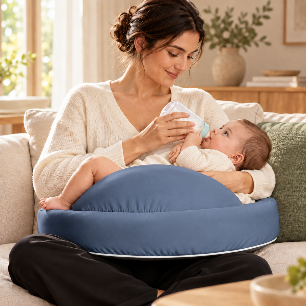 ComfortNest 6-in-1 Nursing Pillow