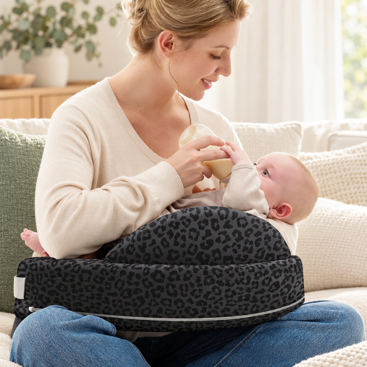 ComfortNest 6-in-1 Nursing Pillow