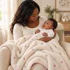 CuddleCloud Plush Baby Blanket