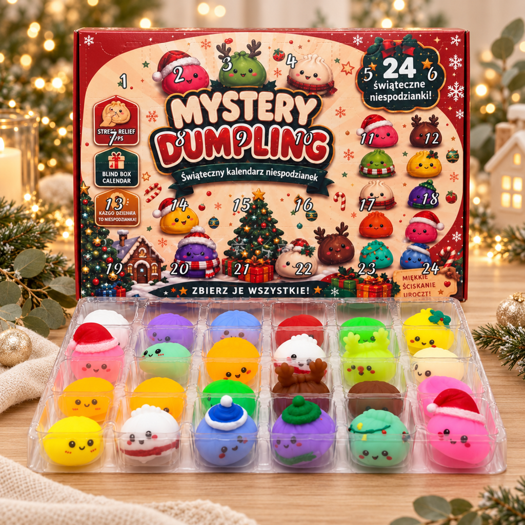 JollySquish Christmas Sensory Toy Set