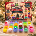 JollySquish Christmas Sensory Toy Set