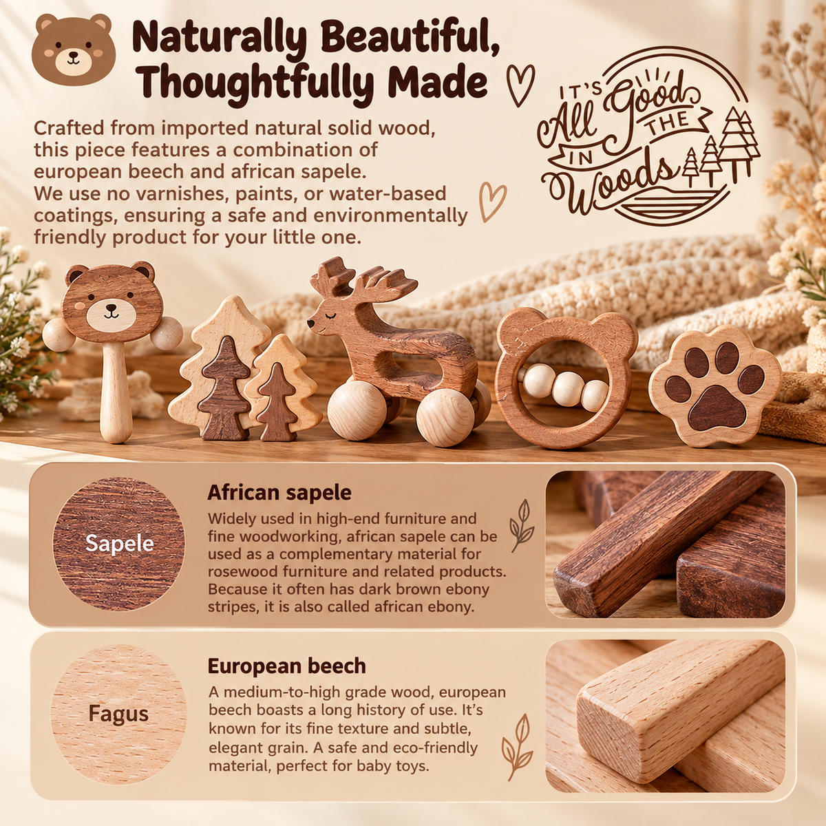 Little Luxe Organic Cotton Baby Gift Set