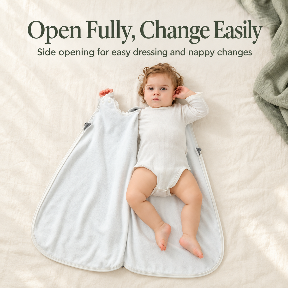 DreamNest Plush Sleep Sack