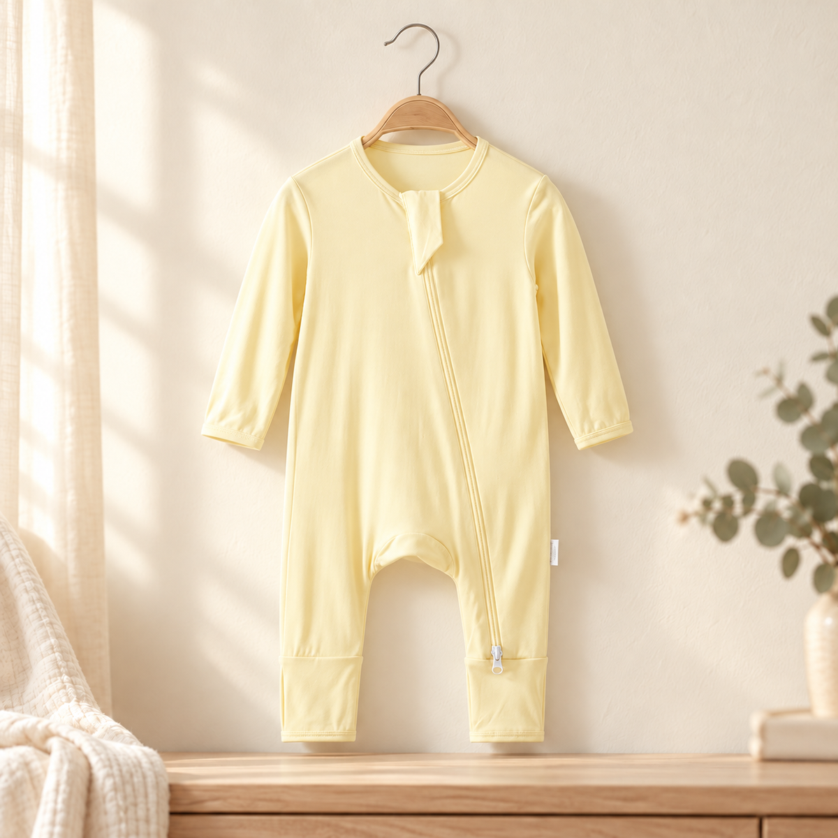 BambooHug Baby Zip Romper