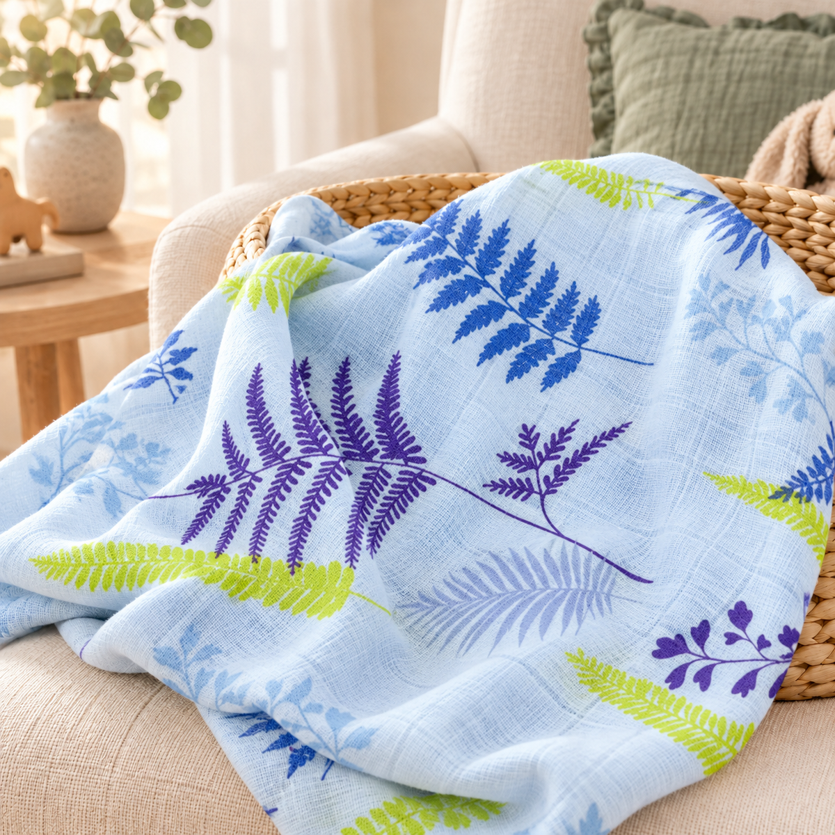 BambooHug Muslin Swaddle Blanket