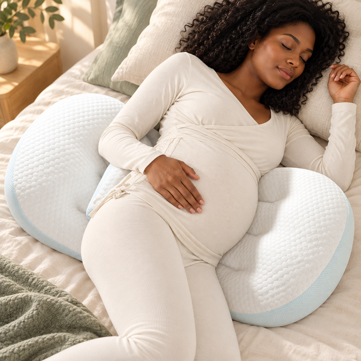 MamaNest U-Shaped Pregnancy Pillow