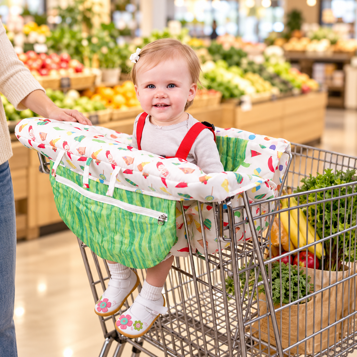 CleanRide Shopping Cart & High Chair Cover
