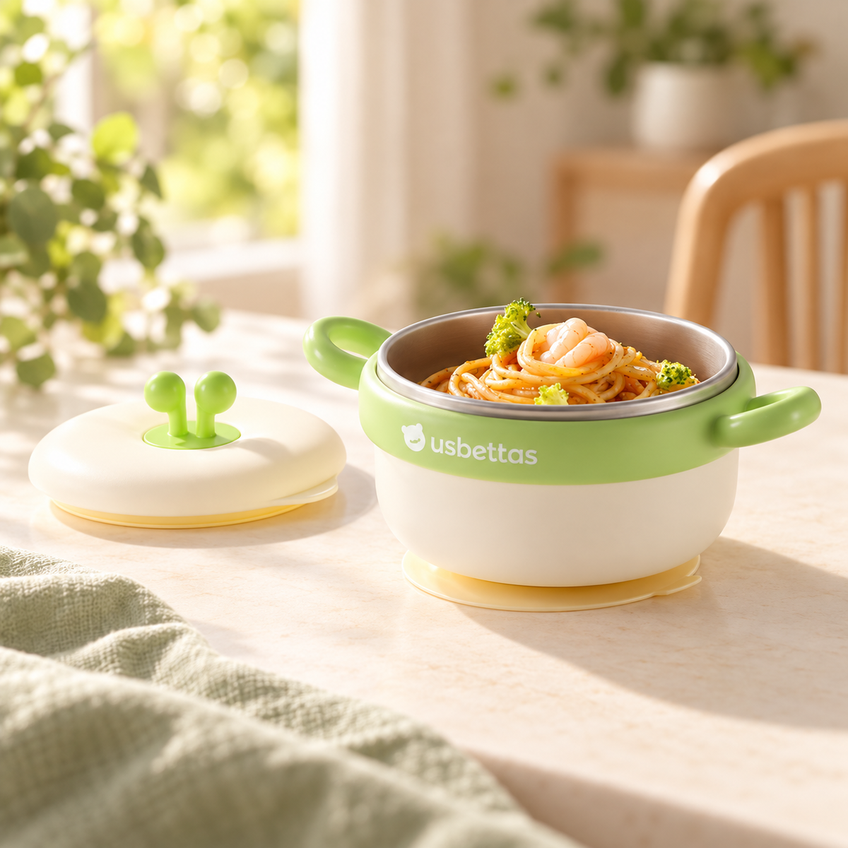 WarmNest Insulated Baby Feeding Bowl Set