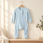 BambooHug Baby Zip Romper