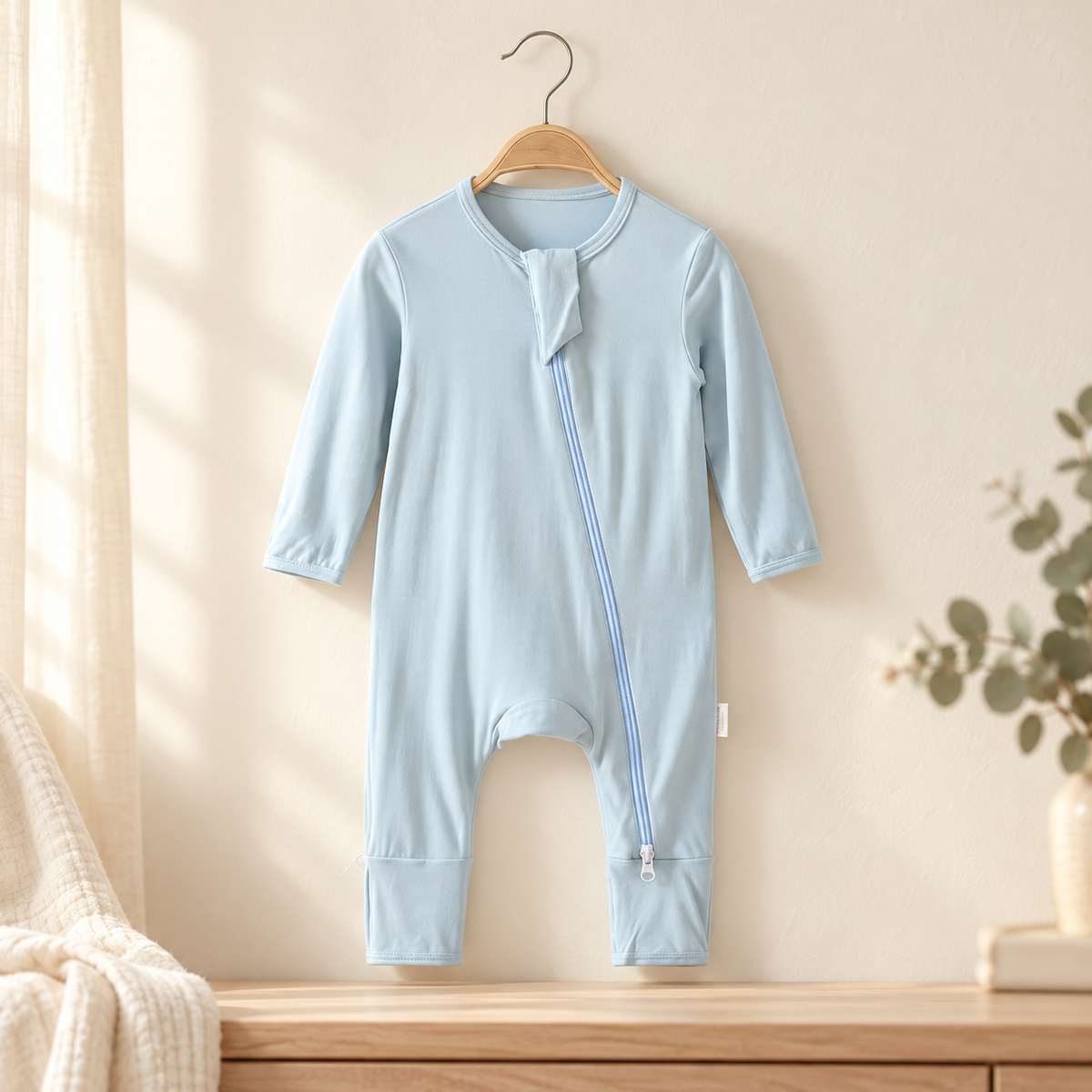 BambooHug Baby Zip Romper