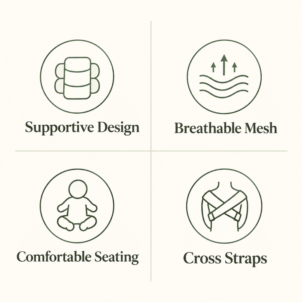 SnuggleCarry Ergonomic Baby Carrier