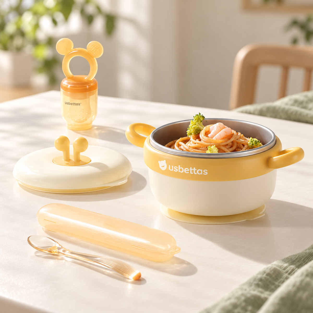 WarmNest Insulated Baby Feeding Bowl Set