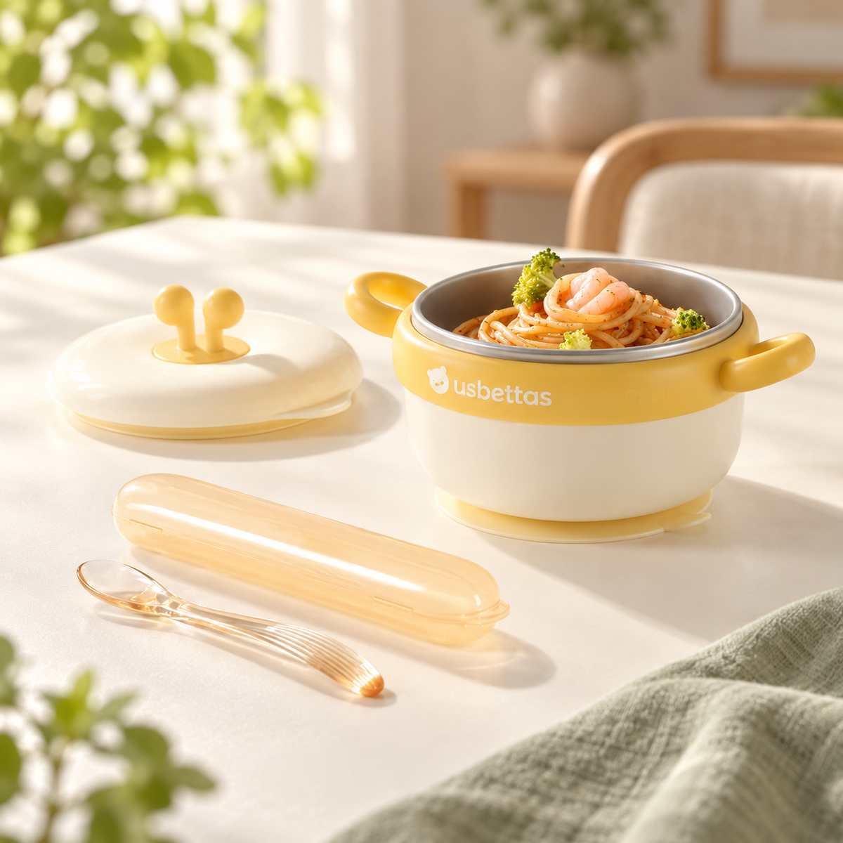 WarmNest Insulated Baby Feeding Bowl Set