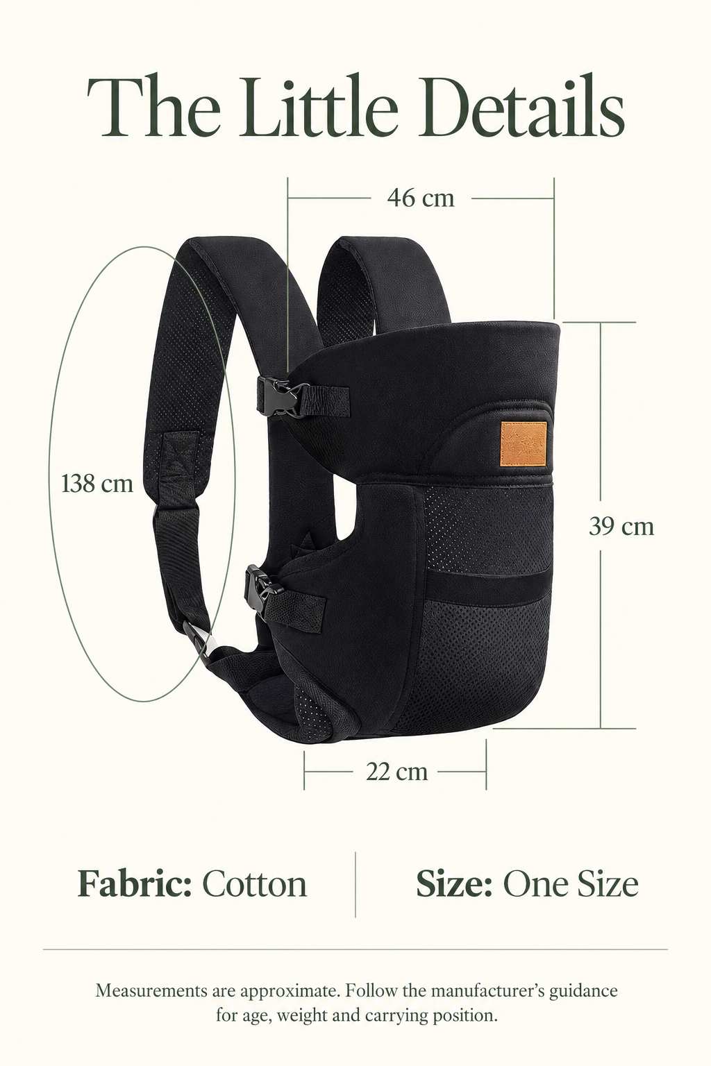 SnuggleCarry Ergonomic Baby Carrier