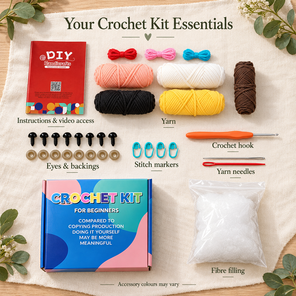 CozyCritters Crochet Kit