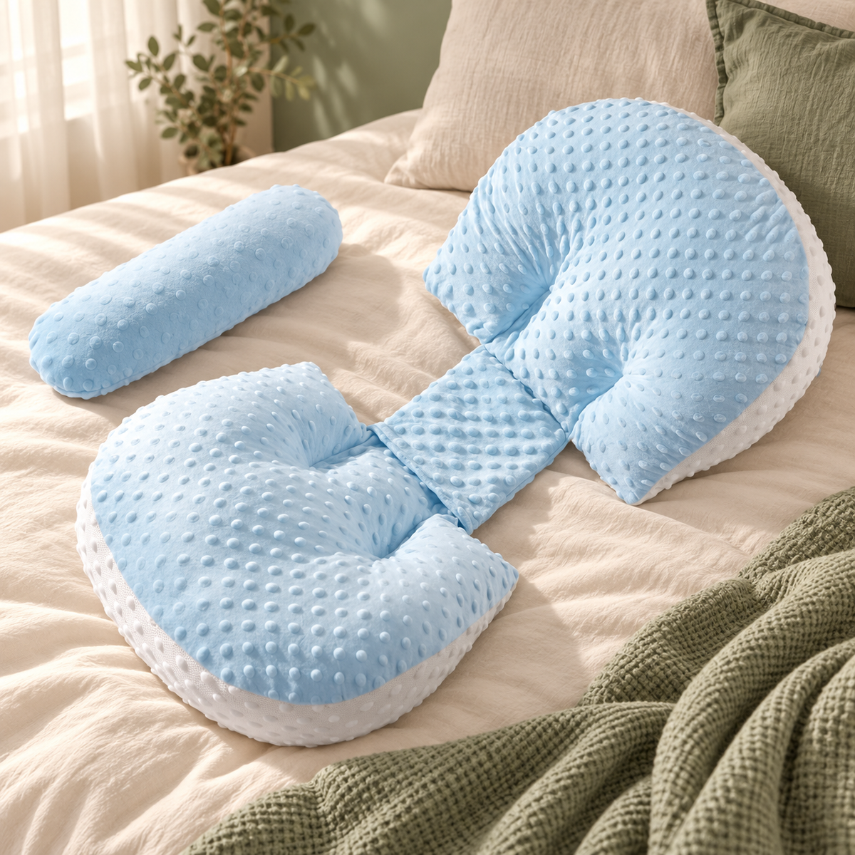 MamaNest U-Shaped Pregnancy Pillow