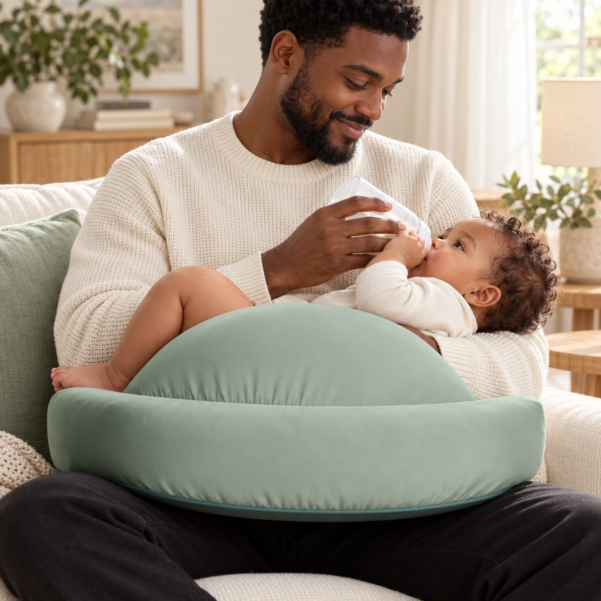 ComfortNest 6-in-1 Nursing Pillow