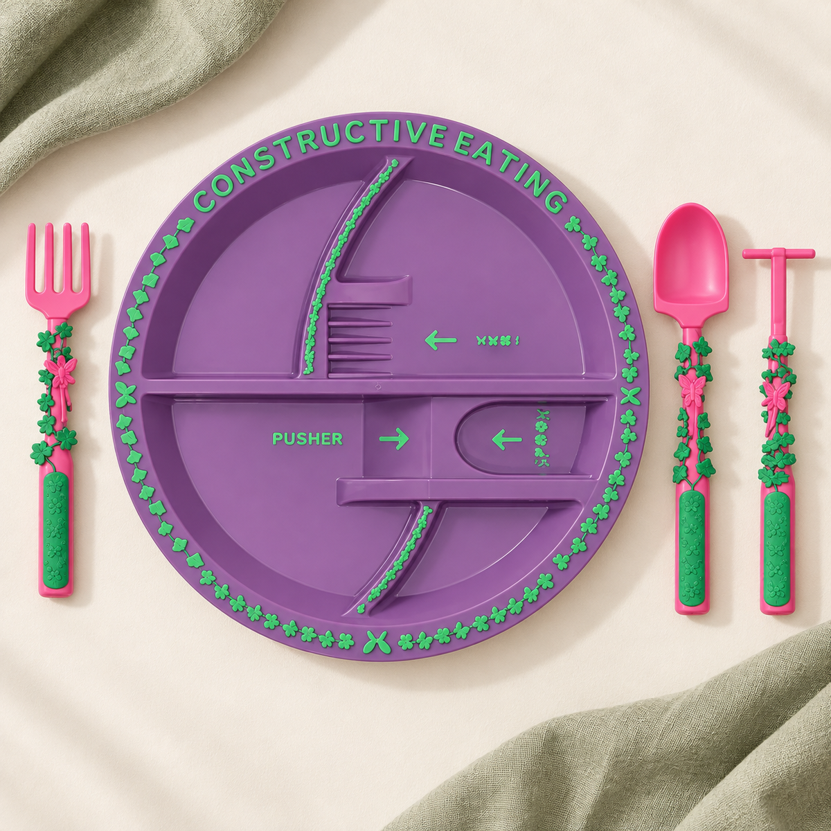 Build-a-Bite Construction Mealtime Set