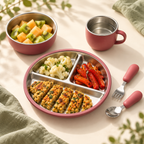 LittleFeast Silicone Feeding Set