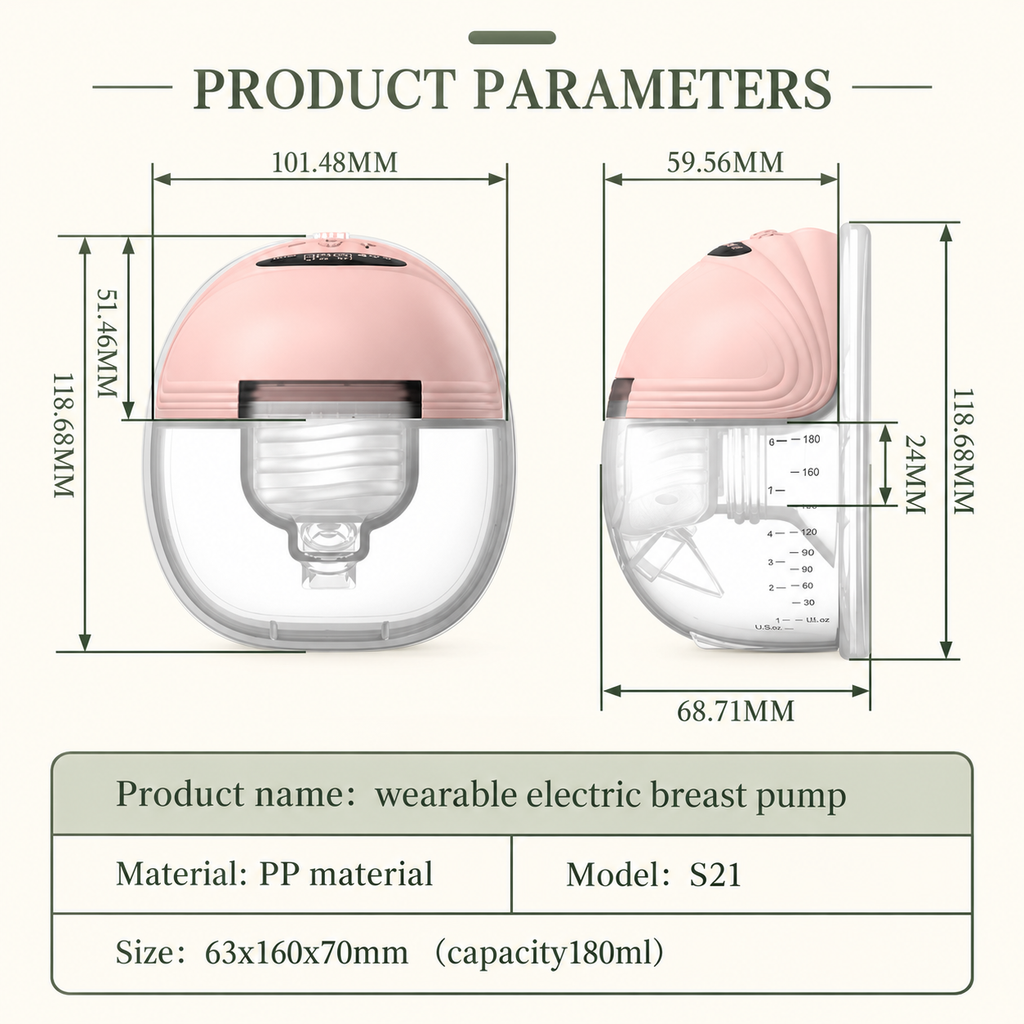 LunaFlow Wearable Breast Pump