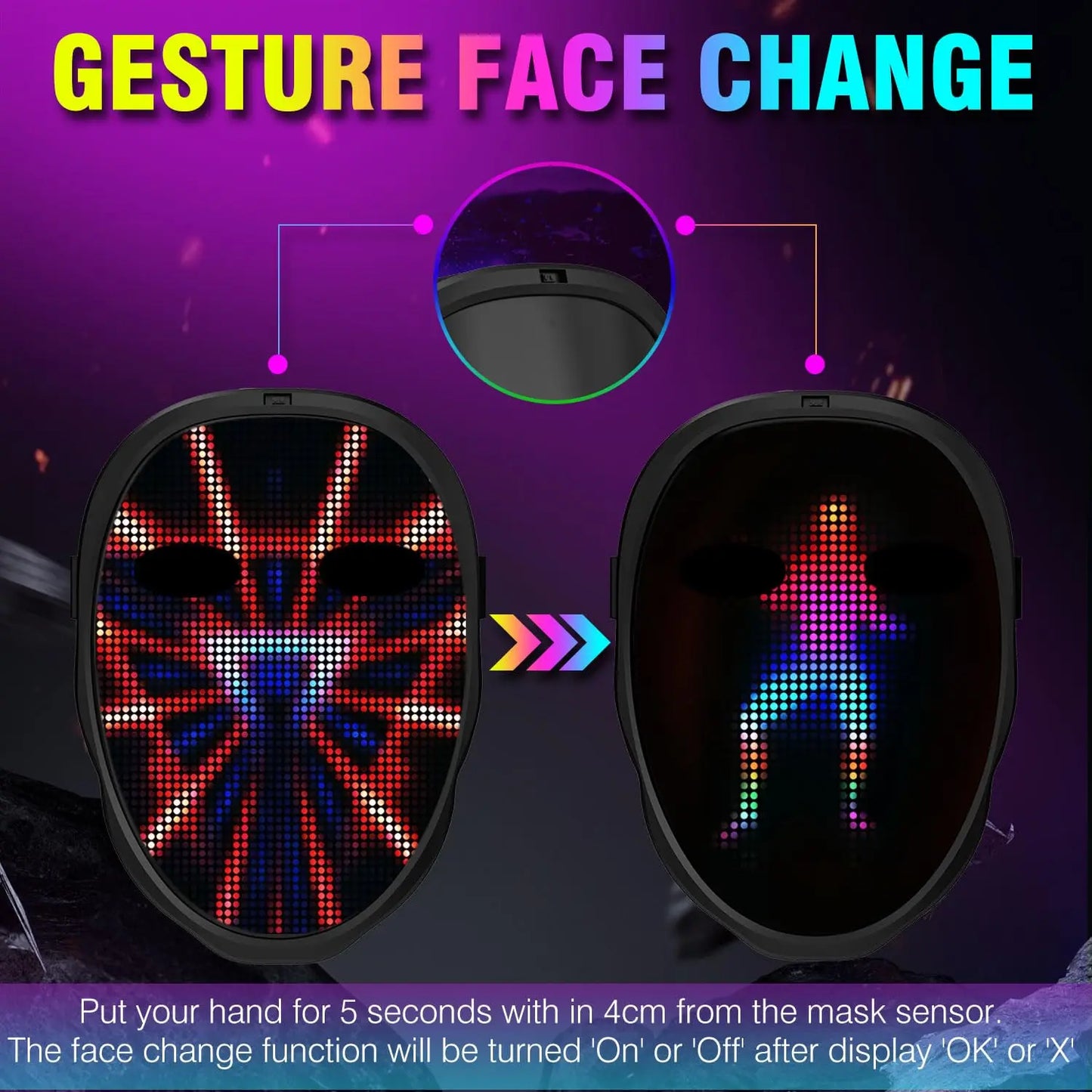 GlowMorph LED Mask Pro