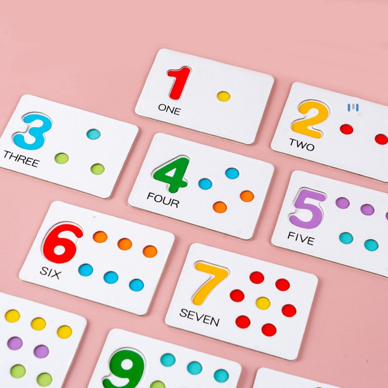 BrightMinds Clip & Count Learning Board