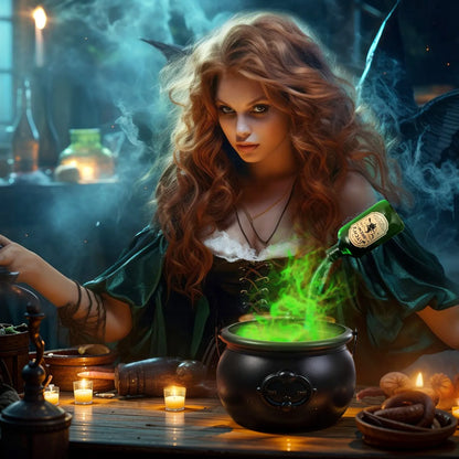 Enchanted Witch’s Cauldron Fog Maker