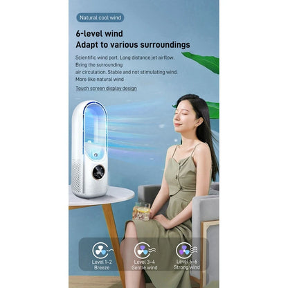 Portable Air Conditioner Electric Fan USB Humidifier