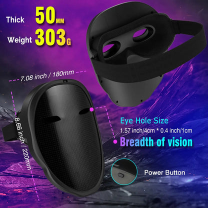GlowMorph LED Mask Pro