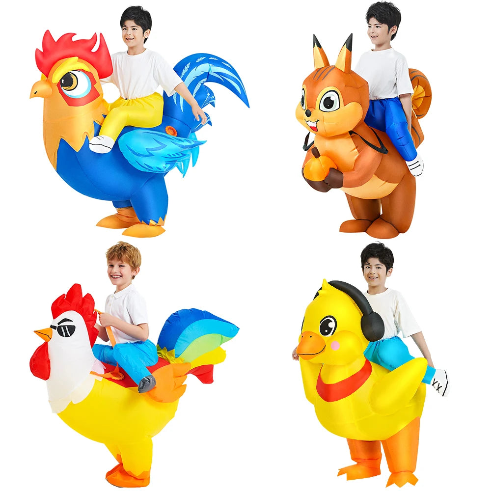 Inflatable Rider Costume