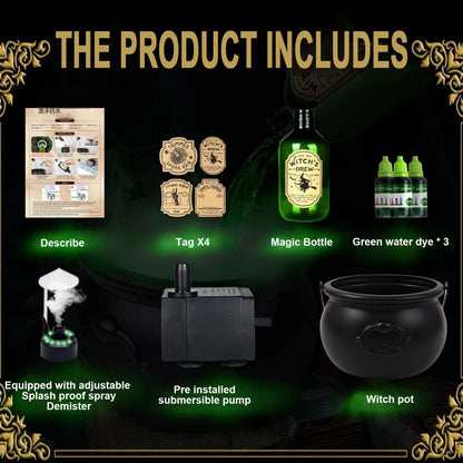 Enchanted Witch’s Cauldron Fog Maker