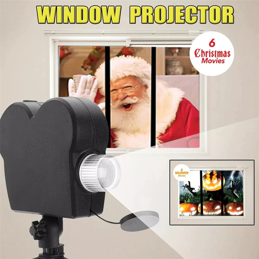 Halloween & Christmas Led Holographic Projector