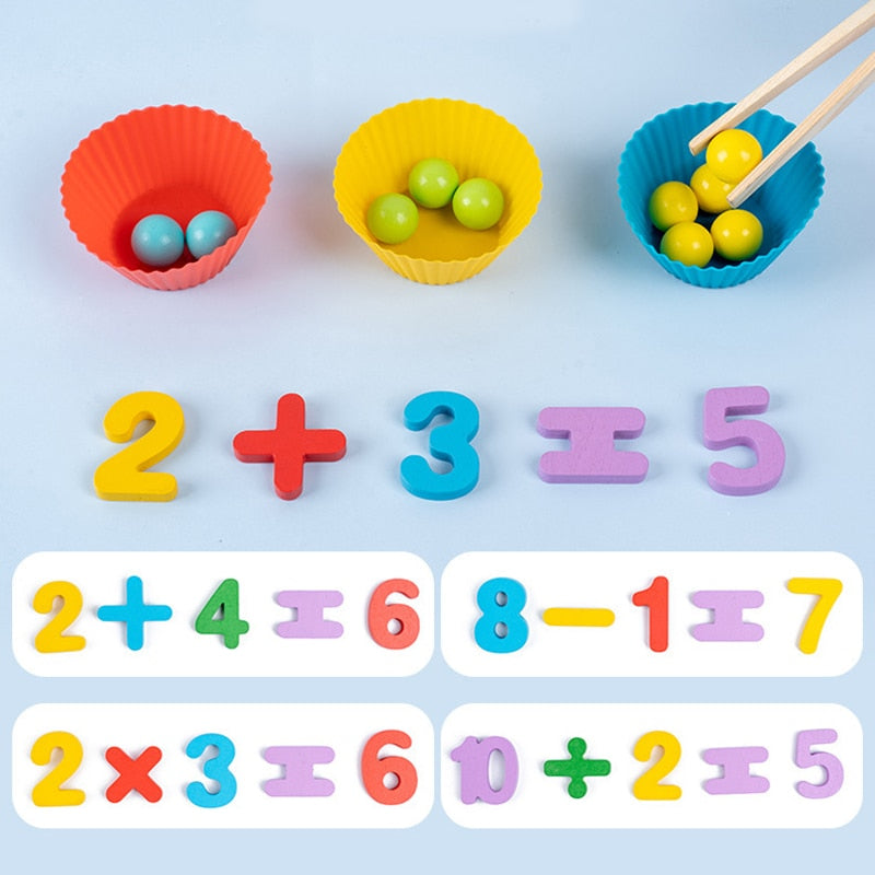 BrightMinds Clip & Count Learning Board