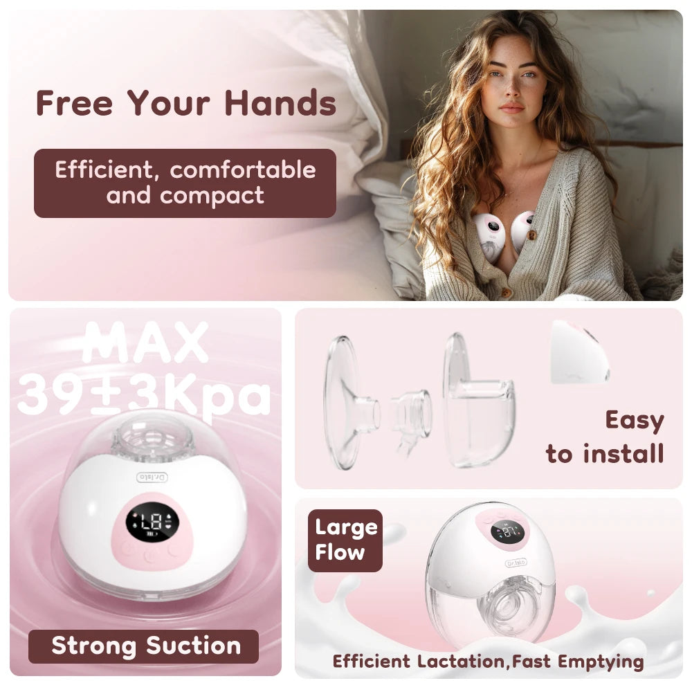 MAMIJOY 2PCS EB50 Wearable Breast Pump