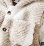 CozyCub Teddy Hooded Romper