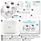 MAMIJOY 2PCS EB50 Wearable Breast Pump