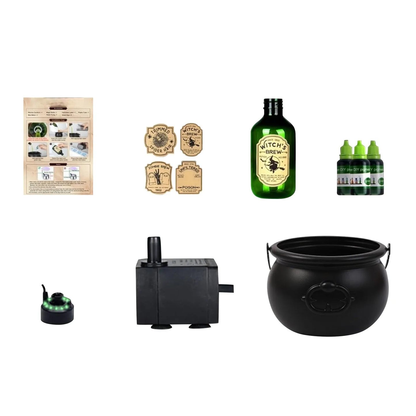 Enchanted Witch’s Cauldron Fog Maker