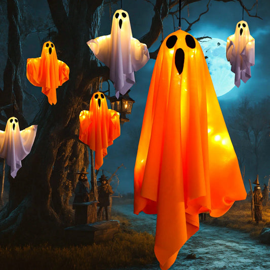 Flying Ghosts Tree Scary Ornament