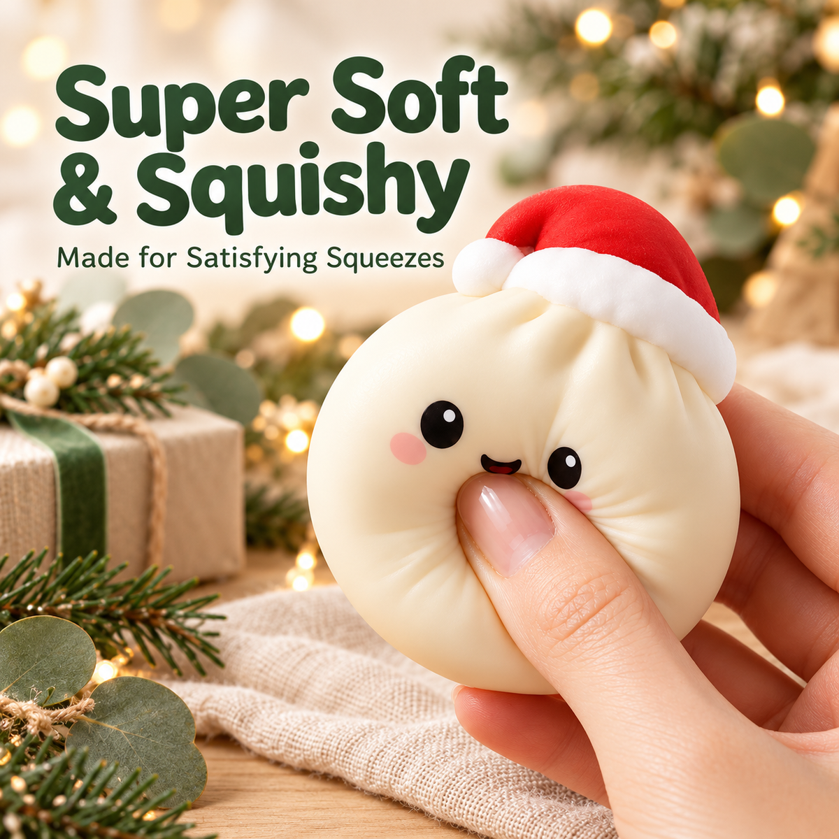 JollySquish Christmas Sensory Toy Set