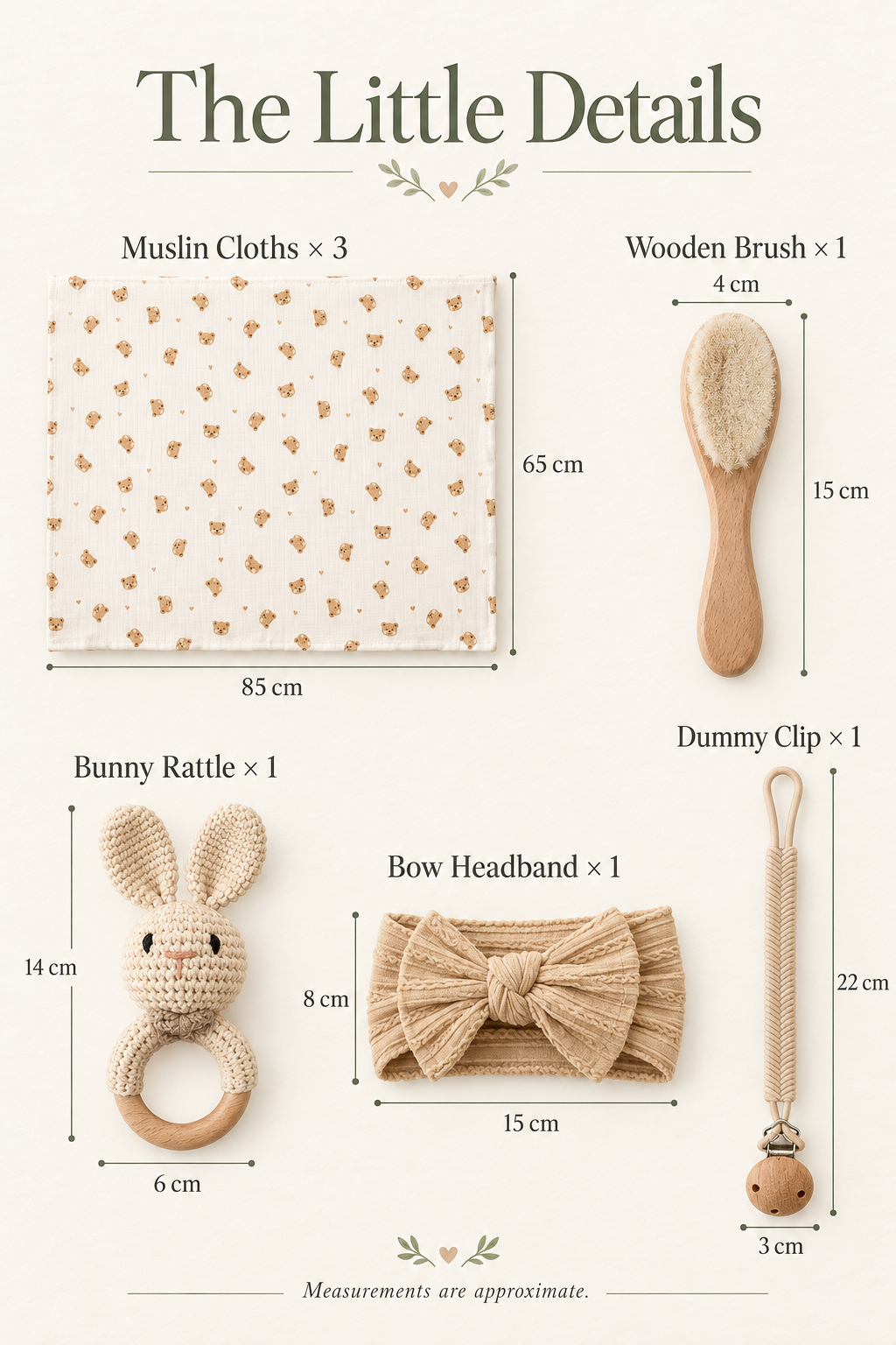 LittleLoom Crochet Baby Gift Set